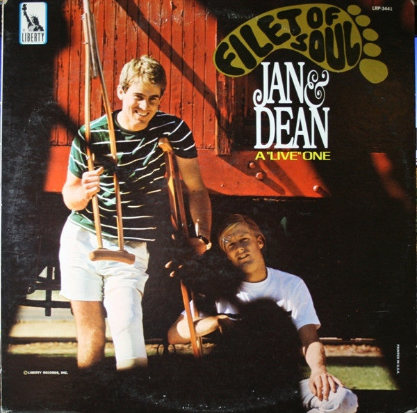 Jan & Dean – Filet Of Soul – 1966 – Surf (vinyl lp)  Amazing Shape !