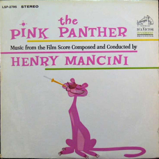 Henry Mancini – The Pink Panther (Music From The Film Score) – 1963 – Soundtrack / Big Band / Easy Listening (vinyl lp)