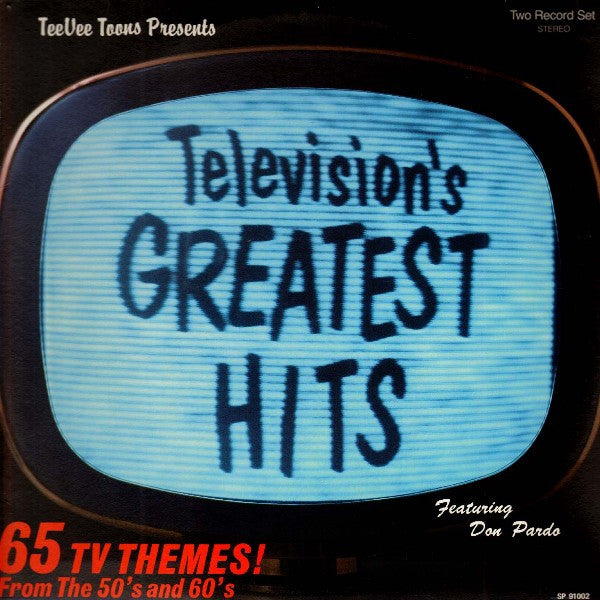Various – Television's Greatest Hits (65 TV Themes! From The 50's And 60's) – 1985 – Theme (vinyl lp)