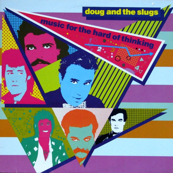 Doug And The Slugs – Music For The Hard Of Thinking – 1982 – New Wave / Pop Rock (vinyl lp)