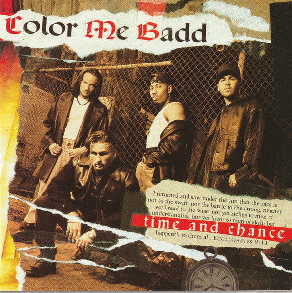 Color Me Badd - Time And Chance cover