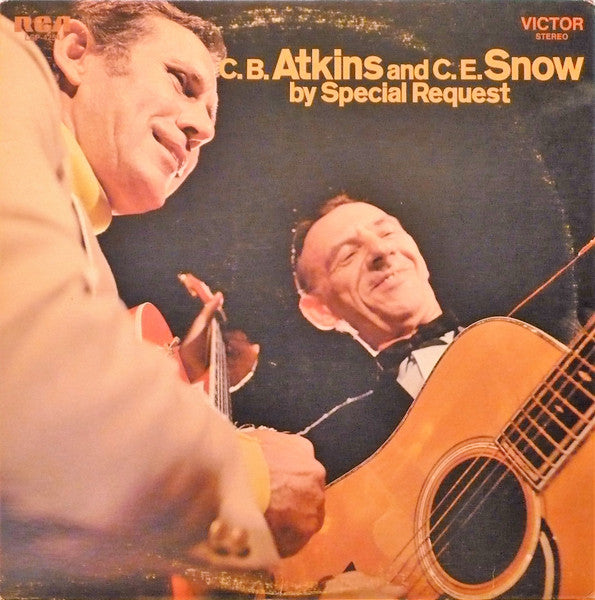 Chet Atkins, Hank Snow – By Special Request – 1969 – Folk, World, & Country (vinyl lp)