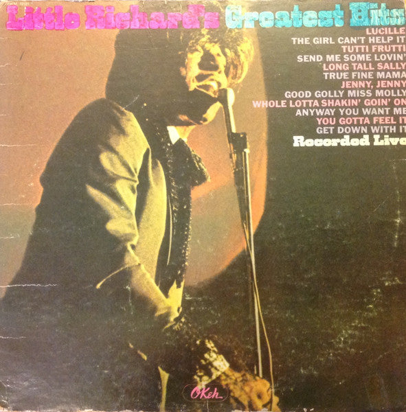 Little Richard – Little Richard's Greatest Hits Recorded Live – 1967 – Rock & Roll (vinyl lp)