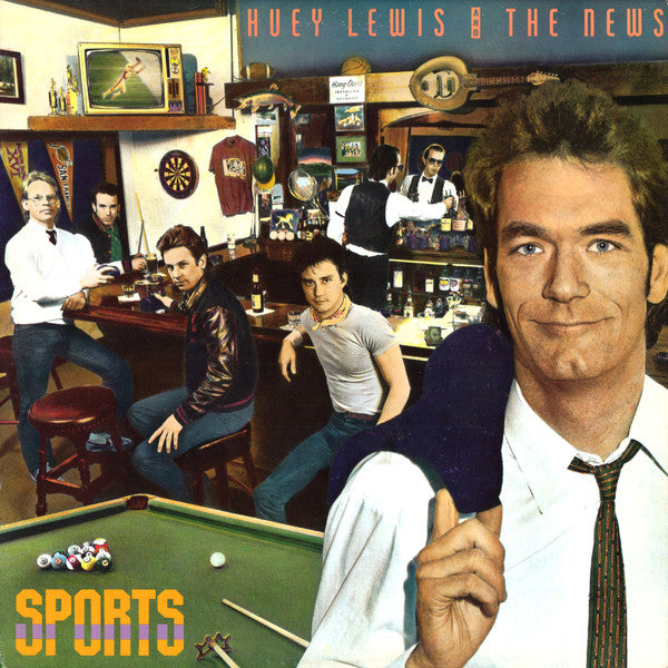 Huey Lewis & The News – Sports – 1983 – Rock & Roll / Doo Wop / Pop Rock (vinyl lp)