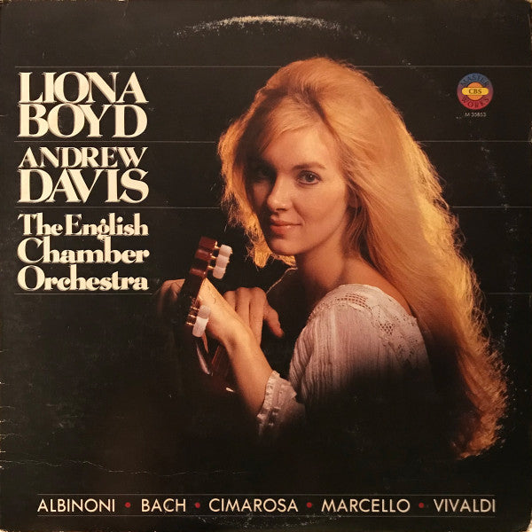 Liona Boyd, Andrew Davis, English Chamber Orchestra – Albinoni, Bach, Cimarosa, Marcello, Vivaldi – 1979 – Classical (vinyl lp)