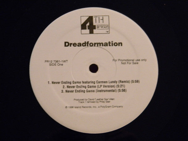 Dreadformation - Never Ending Game cover