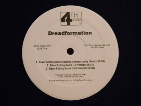 Dreadformation - Never Ending Game cover