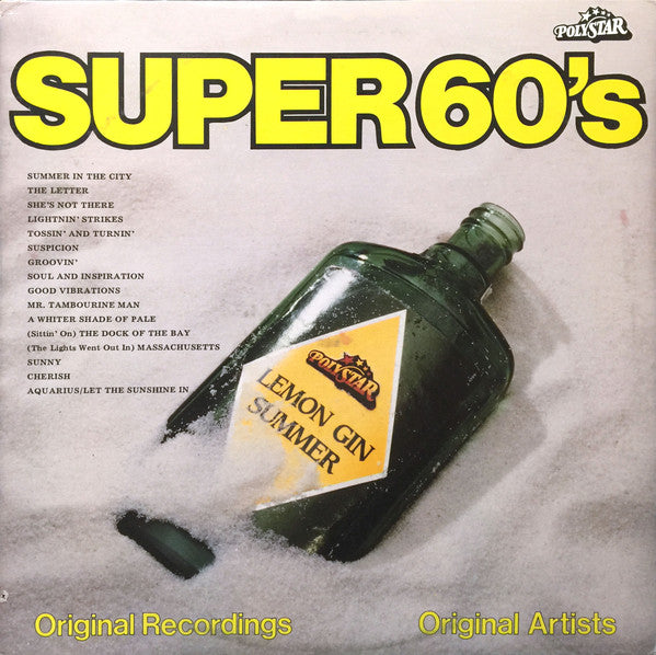 Various – Super 60's – 1984 – Folk Rock / Pop Rock (vinyl lp)