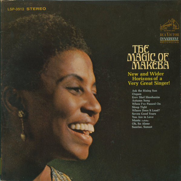 Miriam Makeba – The Magic Of Makeba – 1966 – Jazz (vinyl lp)