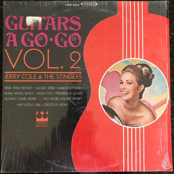 Jerry Cole & The Stingers – Guitars A Go Go Vol. 2 – 1966 – Rock & Roll / Psychedelic Rock (vinyl lp)