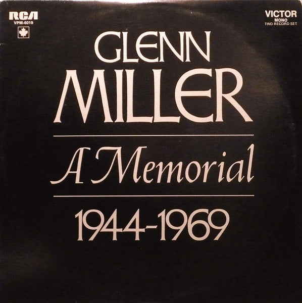 Glenn Miller And His Orchestra – Glenn Miller - A Memorial 1944-1969 – 1970 – Big Band (vinyl lp)
