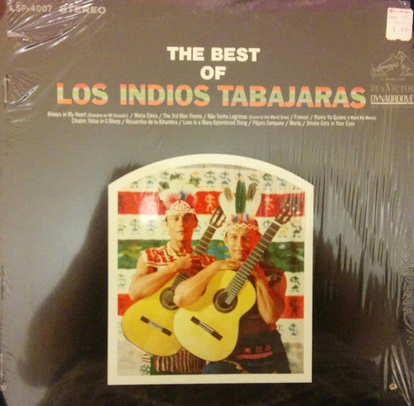 Los Indios Tabajaras – The Best Of – 1968 – Andean Music / Música Criolla (vinyl lp)