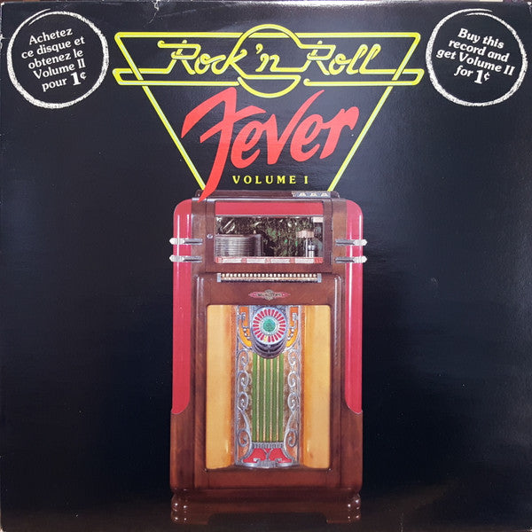 Various – Rock 'n Roll Fever Volume I – 1982 – Rock & Roll / Twist / Rhythm & Blues / Doo Wop (vinyl lp)