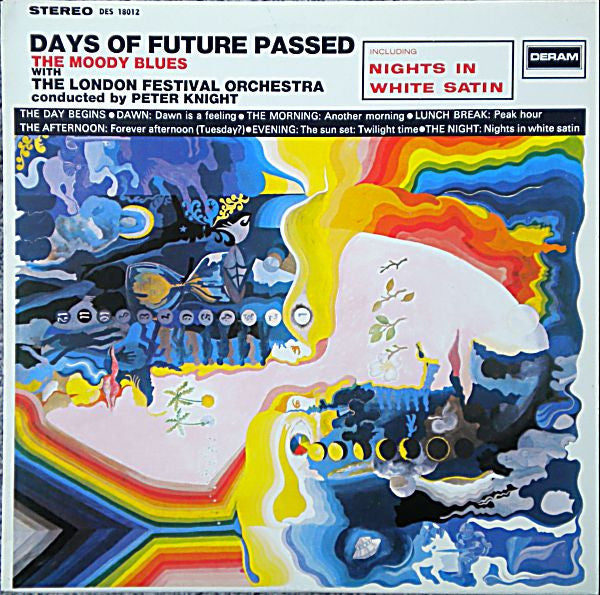 The Moody Blues – Days Of Future Passed – 1984 – Psychedelic Rock / Symphonic Rock (vinyl lp)