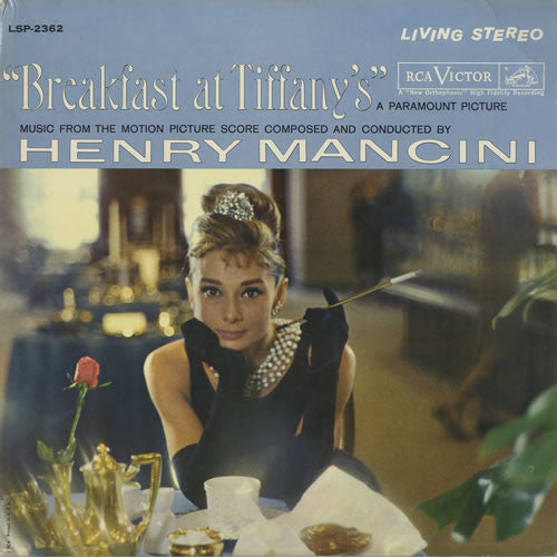 Henry Mancini – Breakfast At Tiffany's (Music From The Motion Picture Score) – 1961 – Easy Listening (vinyl lp)