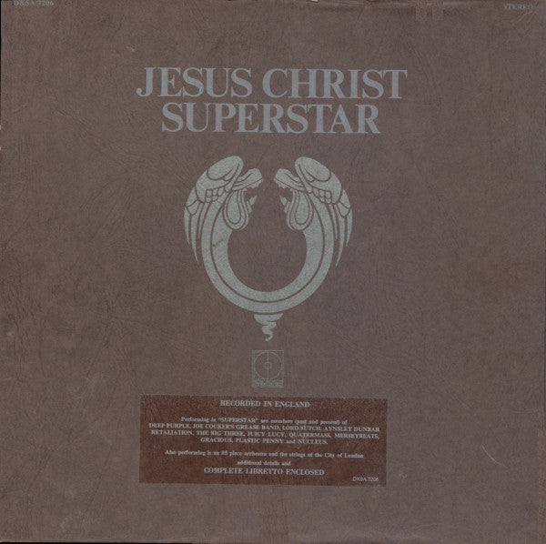 Andrew Lloyd Webber, Tim Rice – Jesus Christ Superstar - A Rock Opera – 19 MINT 2 LP SET