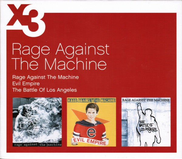 Rage Against The Machine - Rage Against The Machine / Evil Empire / The Battle Of Los Angeles cover