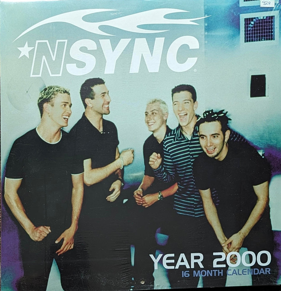 NSYNC Calendar BRAND NEW 16 MONTH CALENDAR 2000