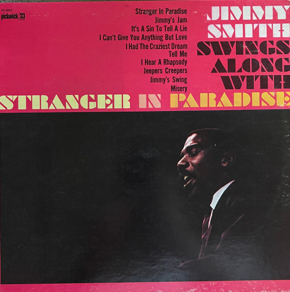 Jimmy Smith – Swings Along With Stranger In Paradise – Soul-Jazz (vinyl lp)