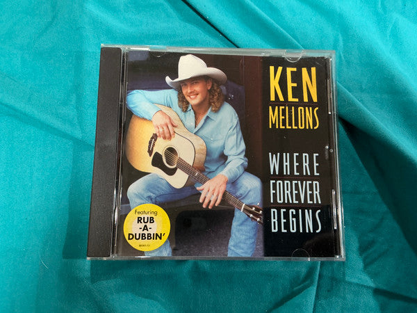 Ken Mellons – Where Forever Begins - 1995- Country (Folk) (Music CD)