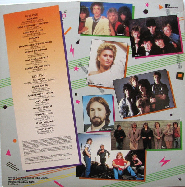 Various – Gold & Platinum – 1984 – New Wave / Pop Rock (vinyl lp