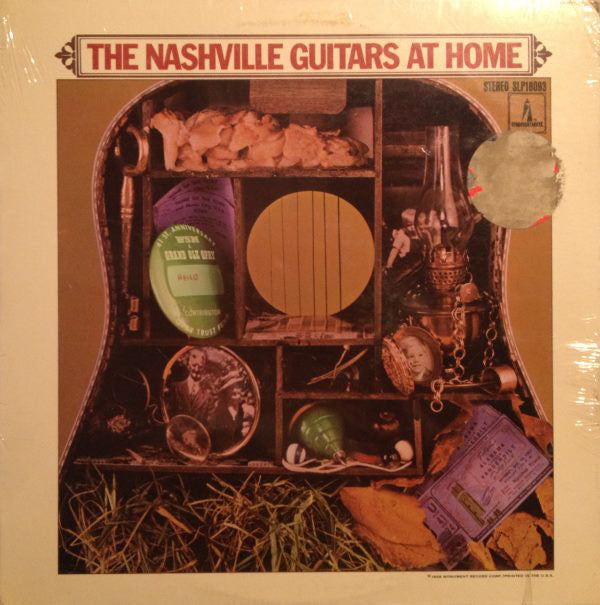 Nashville Guitars ‎– The Nashville Guitars At Home - 1968-Folk, World, & Country (vinyl)