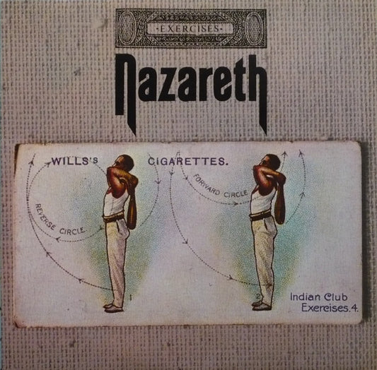 Nazareth Exercises - 1972-Hard Rock ( vinyl )  re issue. - marks on one side