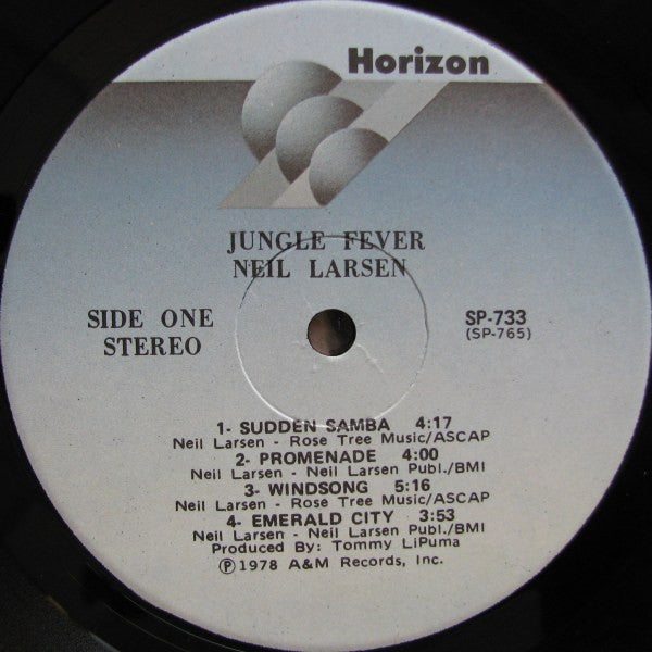 Neil Larsen – Jungle Fever 1978 Jazz-Rock, Smooth Jazz (Vinyl)