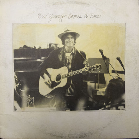 Neil Young ‎– Comes A Time - 1978-Folk Rock (Clearance Vinyl)  definite marks on vinyl
