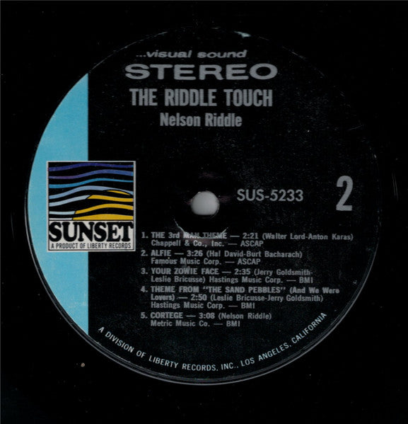 Nelson Riddle – The Riddle Touch (Easy Listening / Soundtrack, Vinyl LP)