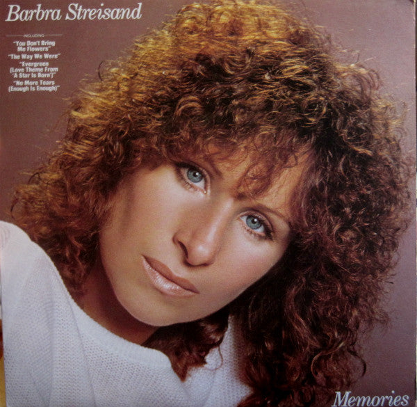 Barbra Streisand – Memories – 1981 – Soft Rock / Ballad / Vocal (vinyl lp)
