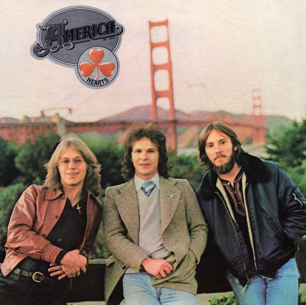 America – Hearts – 1975 – Soft Rock (vinyl lp)  MINT COPY