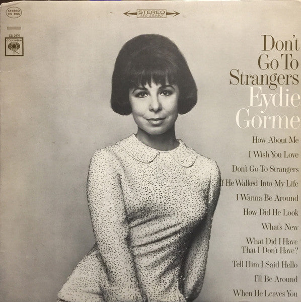 Eydie Gormé – Don't Go To Strangers – 1966 – Vocal / Easy Listening (8)