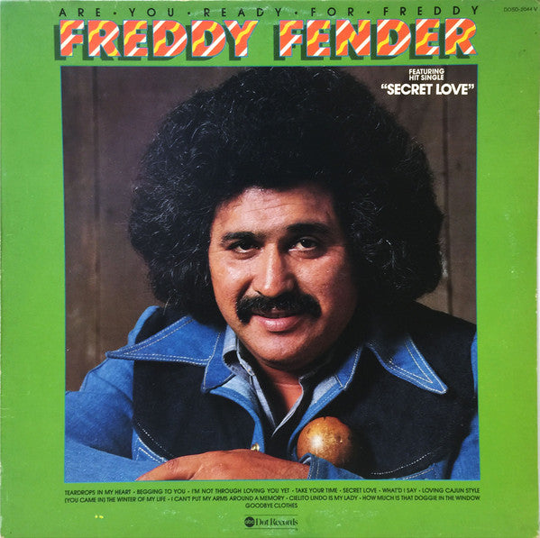 Freddy Fender – Are You Ready For Freddy – 1975 – Country Rock (vinyl lp)