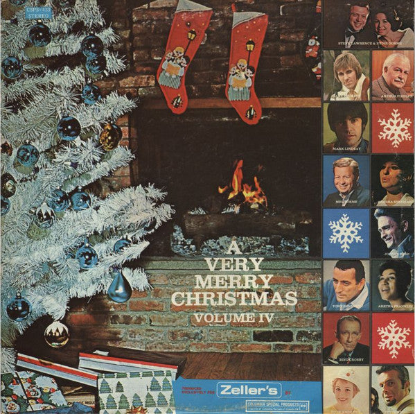 Various – A Very Merry Christmas Volume IV – 1970 – Vocal / Religious / Holiday (vinyl lp)