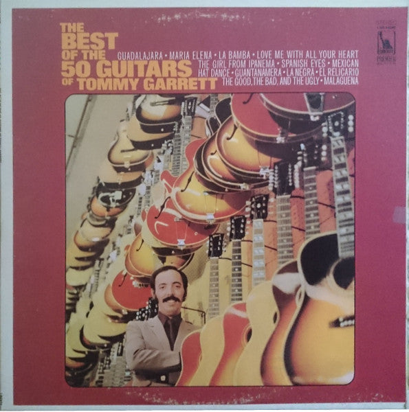 The 50 Guitars Of Tommy Garrett – The Best Of – 1969 – Latin Jazz (vinyl lp) awesome copy