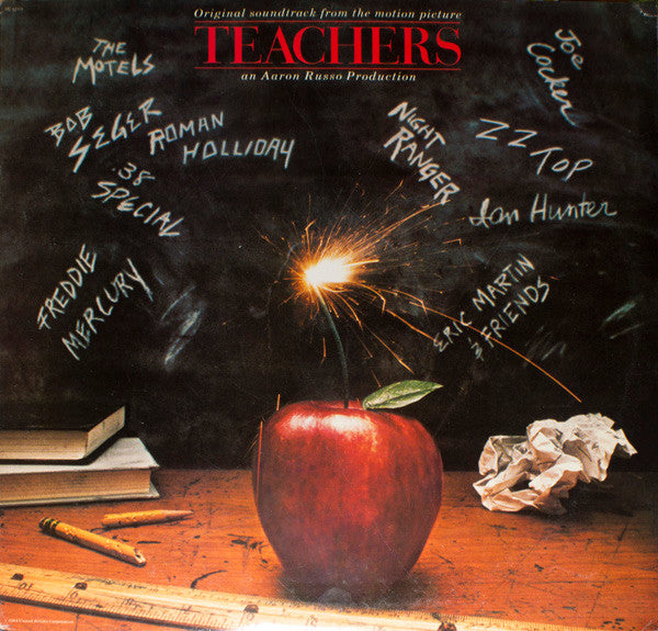 Various – Original Soundtrack From The Motion Picture "Teachers" – 1984 – Soundtrack / Hard Rock / Pop Rock (vinyl lp)