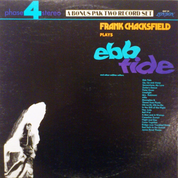 Frank Chacksfield & His Orchestra – Plays Ebb Tide – 1971 – Easy Listening (vinyl lp)