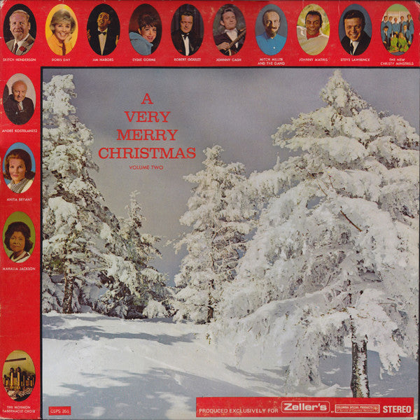 Various – A Very Merry Christmas Volume 2 – 1968 – Vocal / Holiday (vinyl lp)