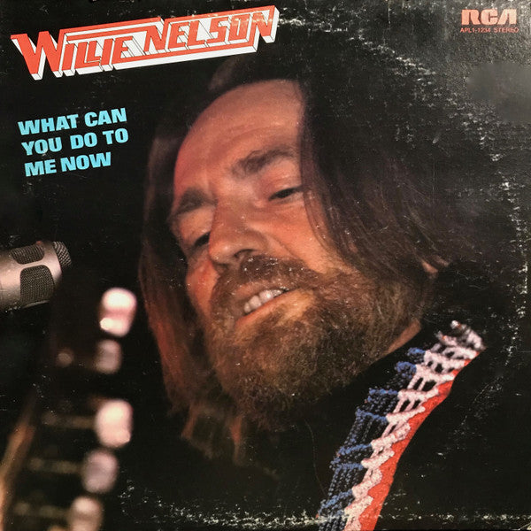 Willie Nelson – What Can You Do To Me Now – 1975 – Country (vinyl lp)
