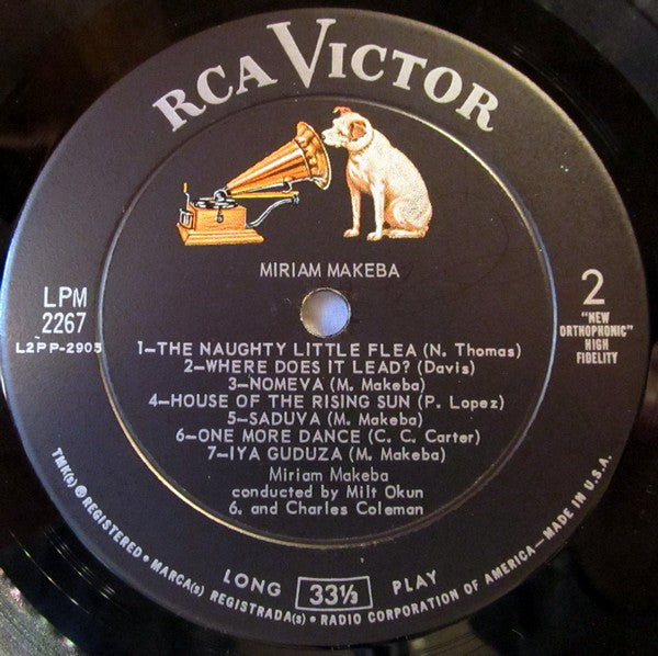Miriam Makeba – Miriam Makeba – 1960 – African / Soul (vinyl lp)