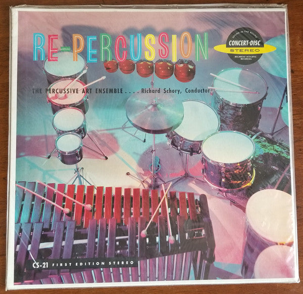 Dick Schory And The Percussive Art Ensemble – Re-Percussion – 1957 – Space-Age / Easy Listening (vinyl lp)