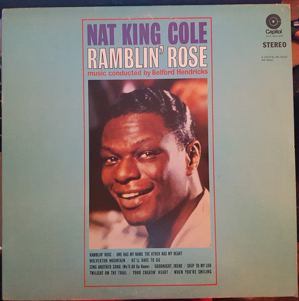 Nat King Cole – Ramblin' Rose – 1980 – Easy Listening (vinyl lp)