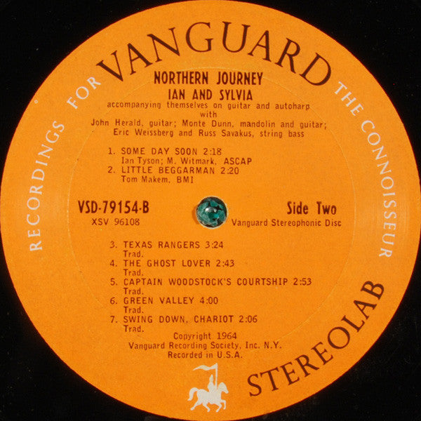 Ian & Sylvia – Northern Journey – 1965 – Folk (vinyl lp)