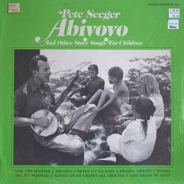 Pete Seeger – Abiyoyo And Other Story Songs For Children – 1967 – Story / Folk (vinyl lp)