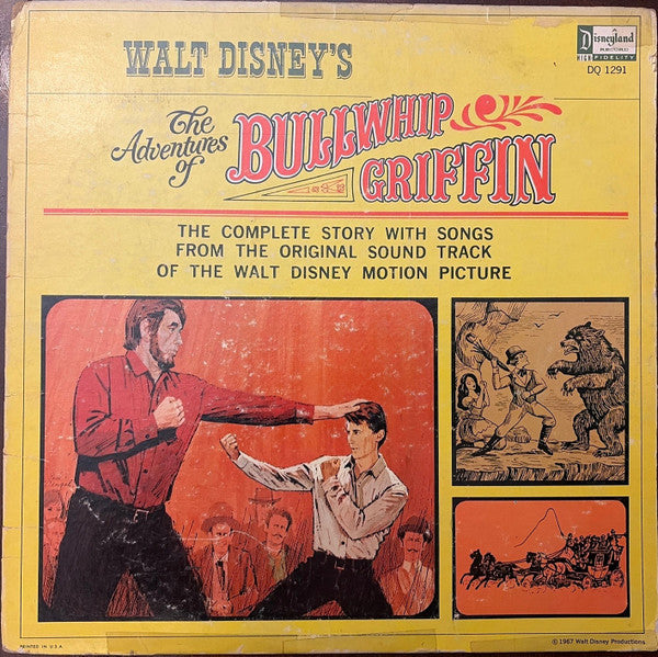 Bryan Russell – The Adventures Of Bullwhip Griffin – 1966 – Story (vinyl lp)