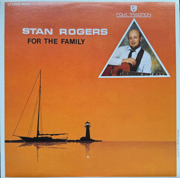 Stan Rogers – For The Family – 1983 – Folk (vinyl lp)