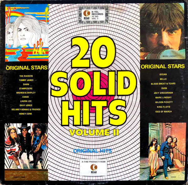 Various – 20 Solid Hits Volume II – 1971 – Country Rock / Pop Rock (vinyl lp)