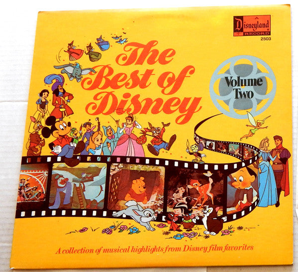 Various – The Best Of Disney Volume Two – 1981 – Soundtrack (vinyl lp)