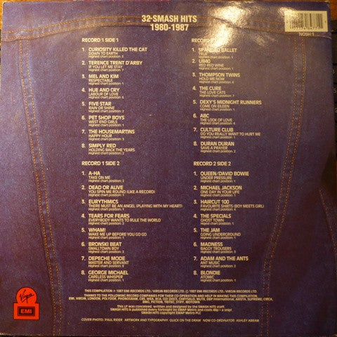 Smash Hits NOW: That’s What I Call Music 1987, UK Pop / New Wave Compilation (vinyl)